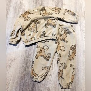 H&M Disney Lion King Sweat Pant Set